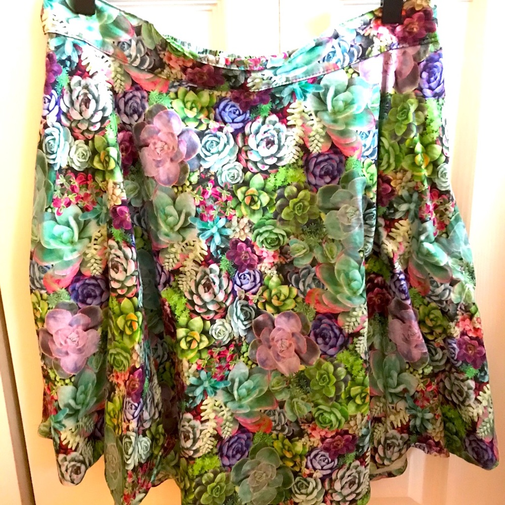 Retrolicious Succulent Skirt